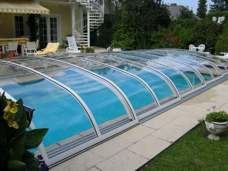 Schwimmbad Überdachung