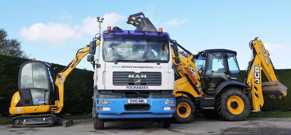 Alistair Young & Son, civil engineering in Moray