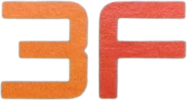 Orange and red letters 