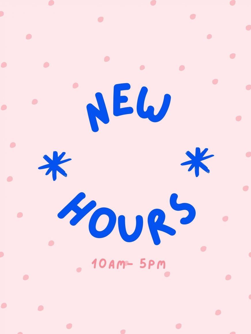 new hours