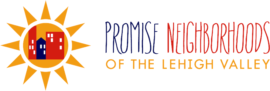A logo for promise neighborhoods of the lehigh valley