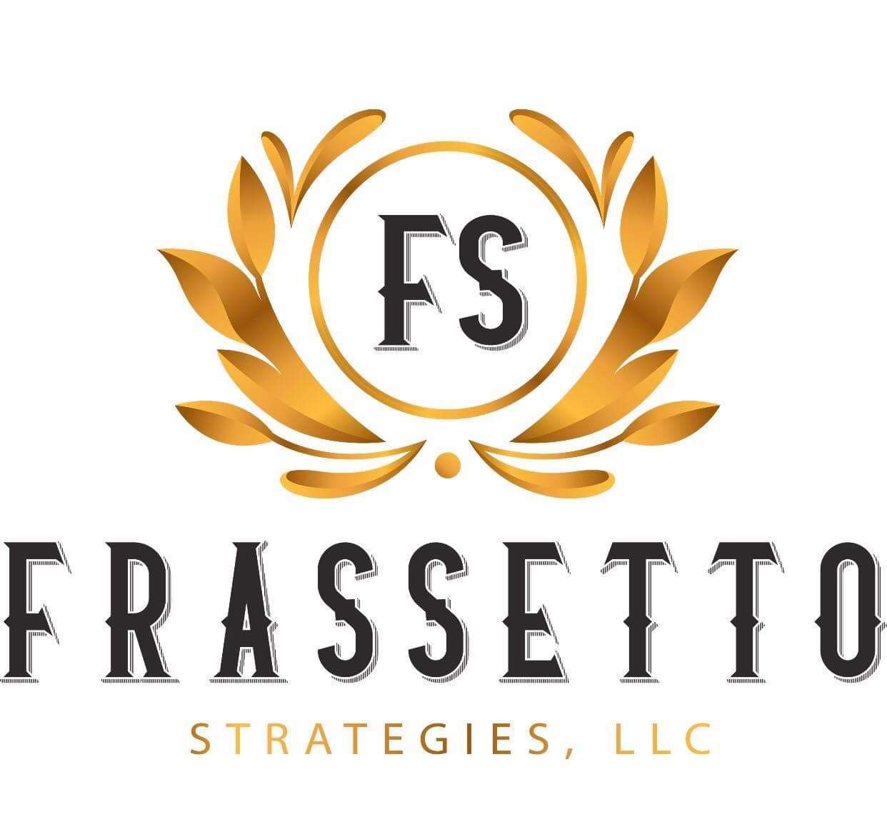 A logo for a company called frassett strategies llc