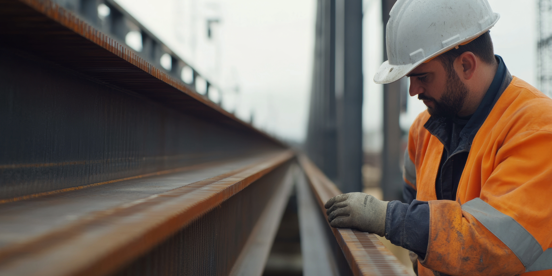A person is cleaning a metal object with a spray can