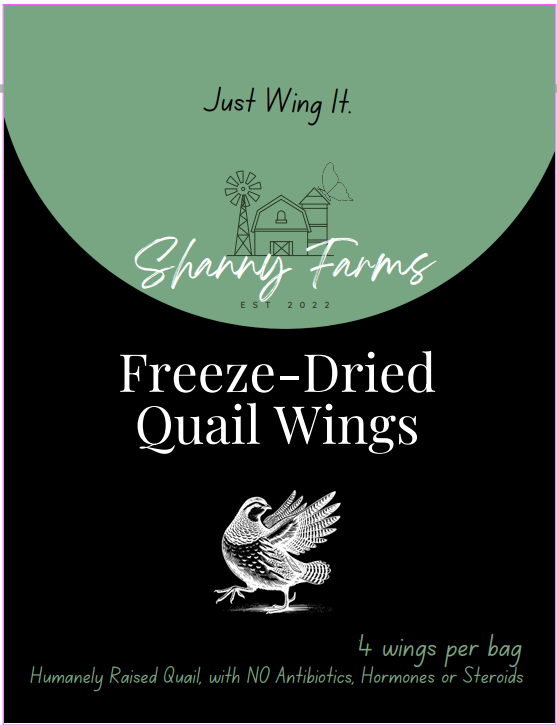 Freeze-Dried Quail Wings
