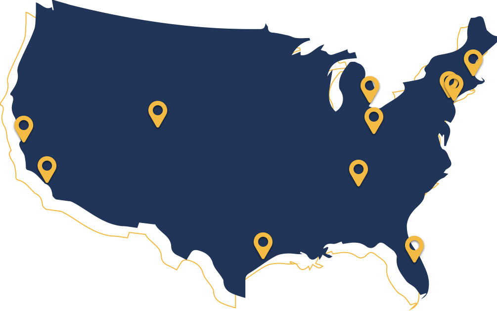 Lung Cancer Clinical Trial Map