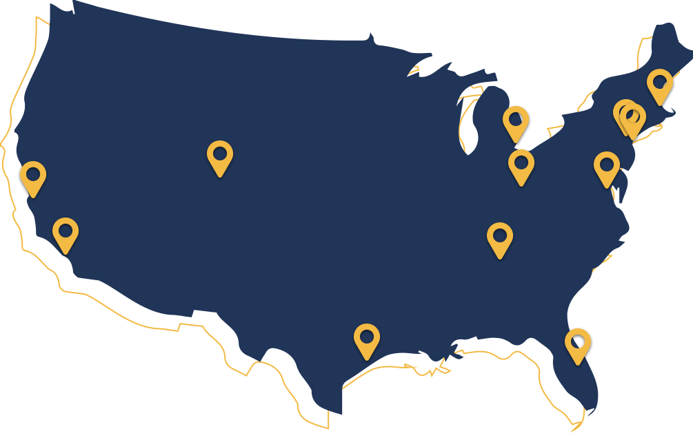 Lung Cancer Clinical Trial Map