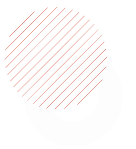 A circle with red diagonal lines on a white background.