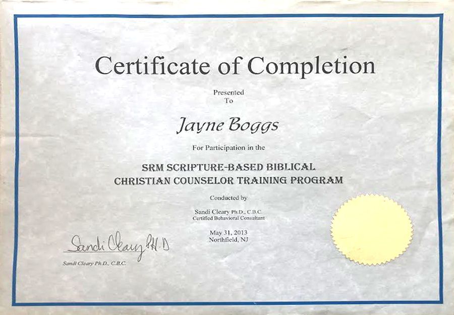 Jayne Boggs Professional Life Coaching