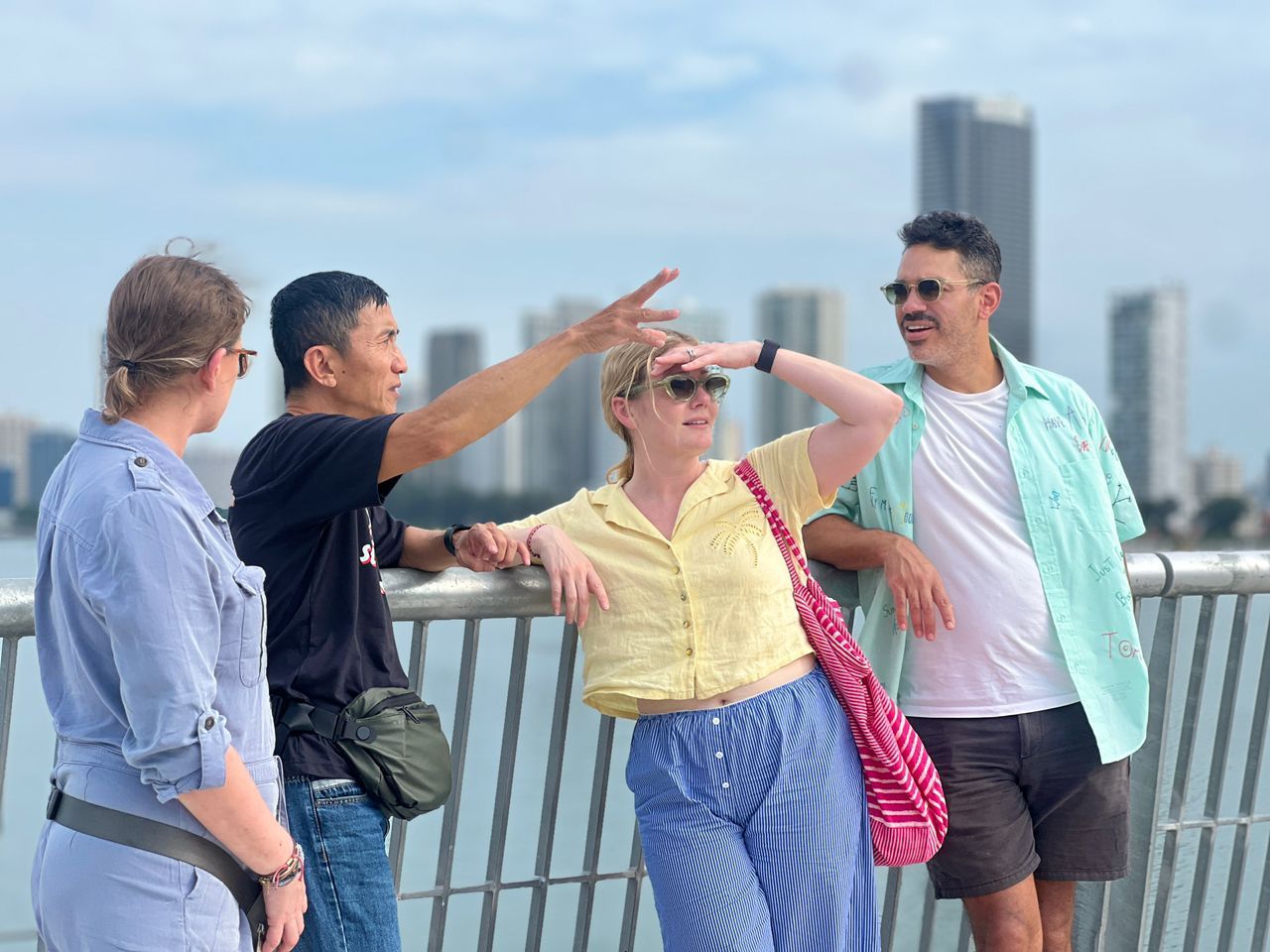 View to Gurney Drive from Andaman bride in Penang