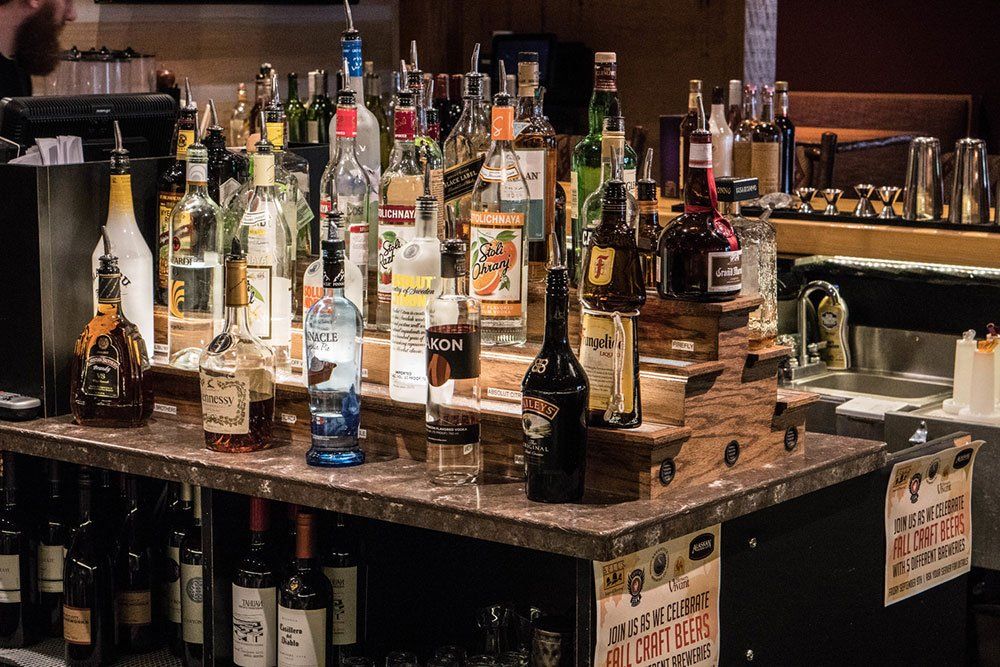 interior bar of Antler's 6