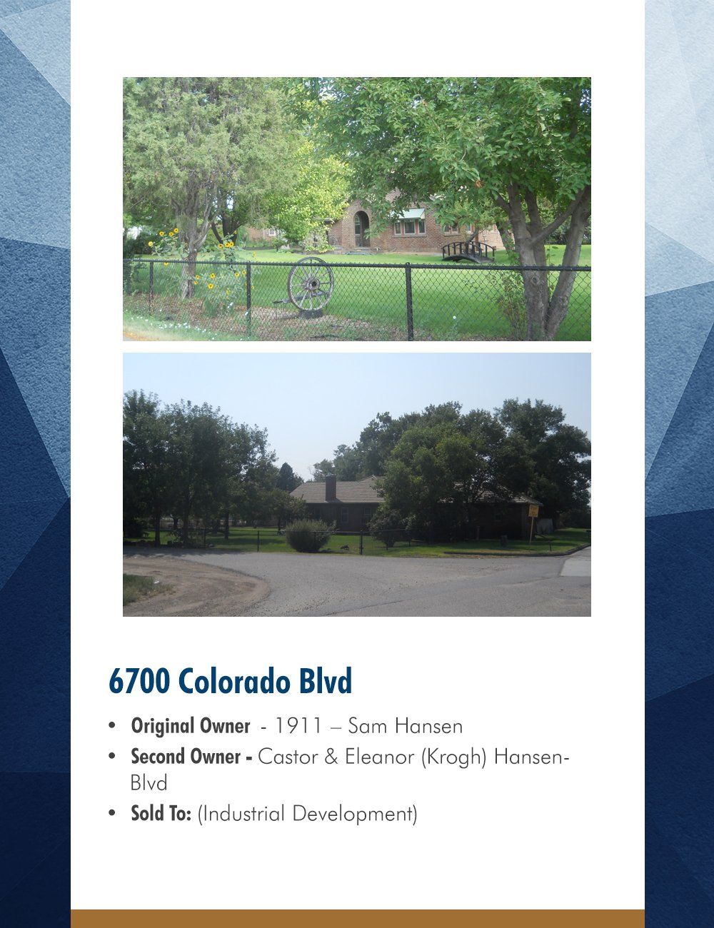 6700 Colorado Blvd