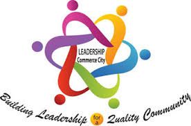 leadership commerce city logo