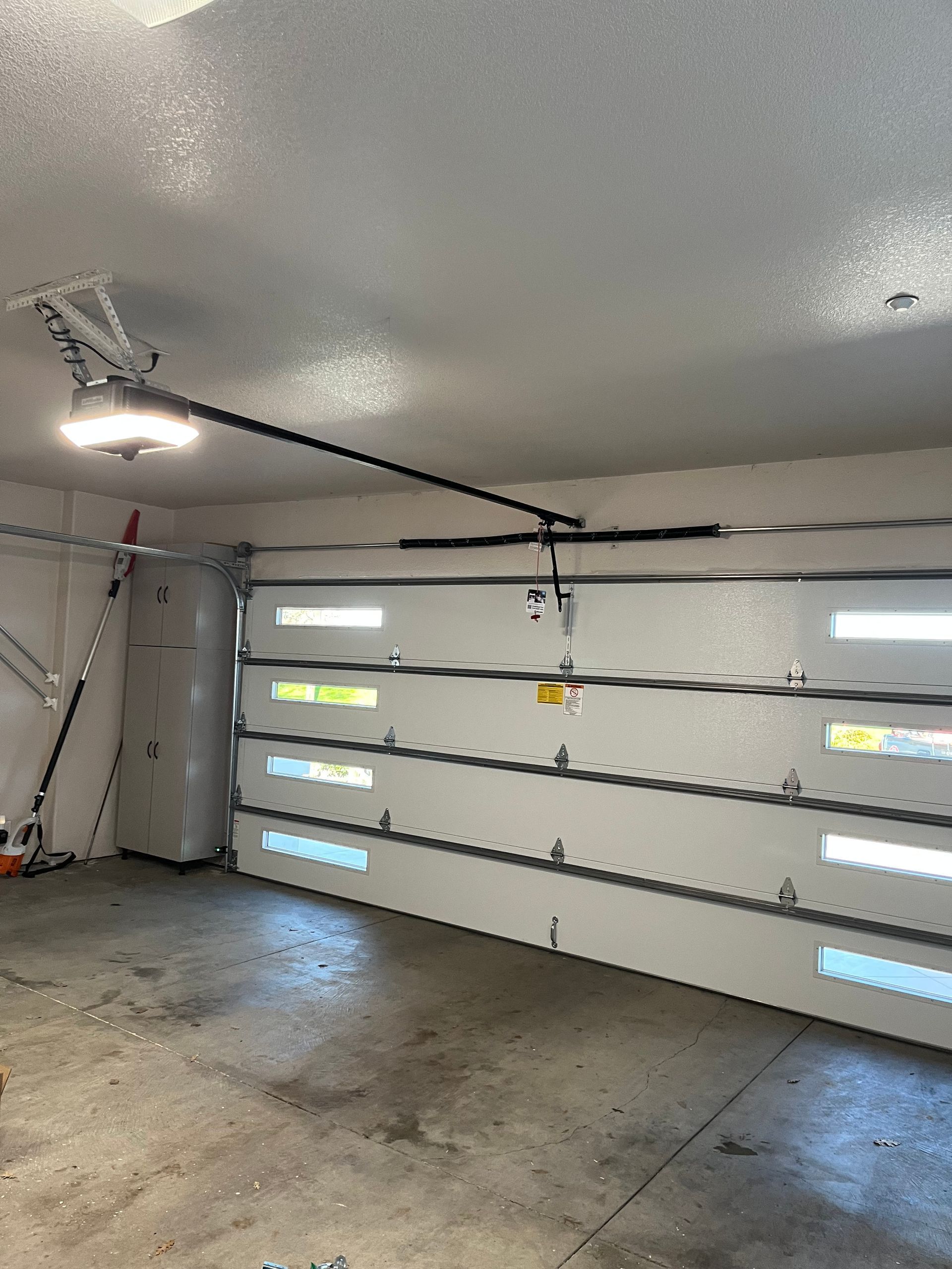 New garage door opener