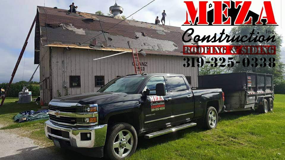 Roofing Contractors | Iowa City, IA | Meza Construction Inc.
