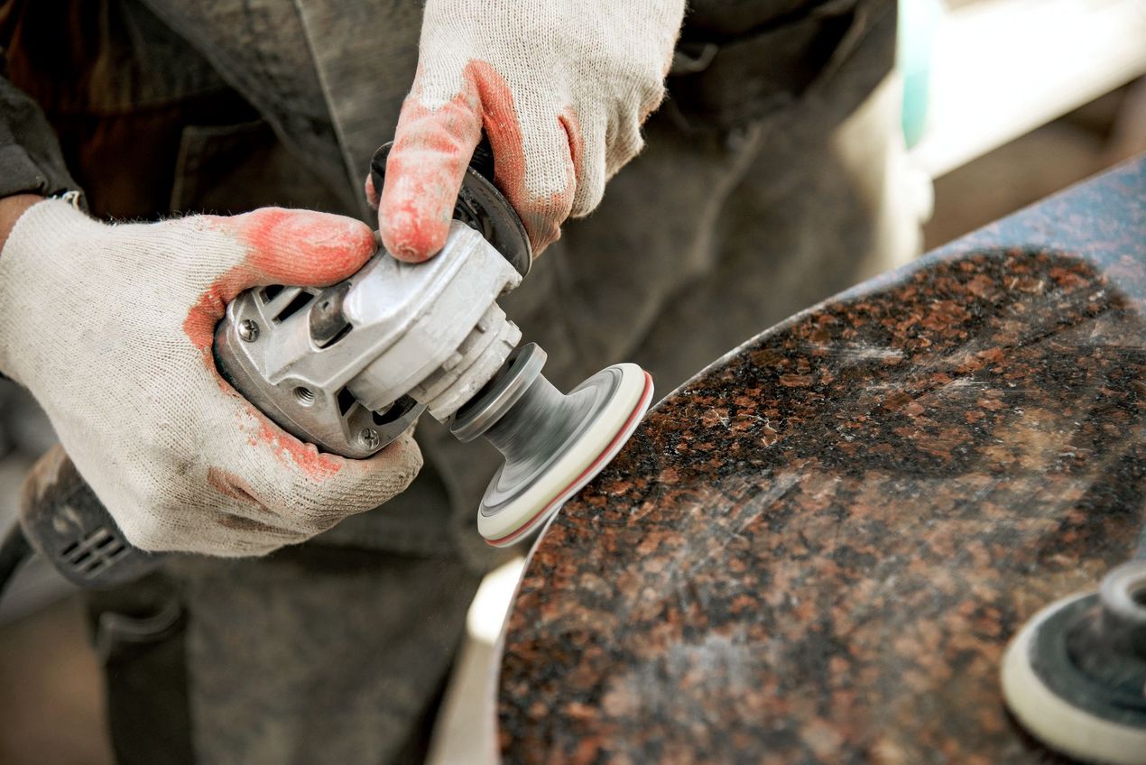 cemetery monument cutting