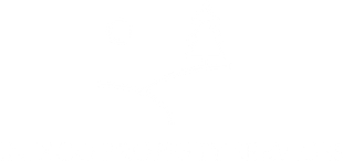 a logo for indigo property services with a tree on a hill