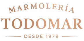 The logo for Mármoleria Todomar, featuring the text 
