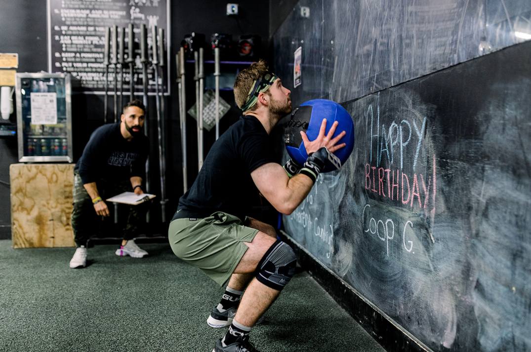 CrossFit Open athletes training at a CrossFit gym in Williamsville NY near Buffalo