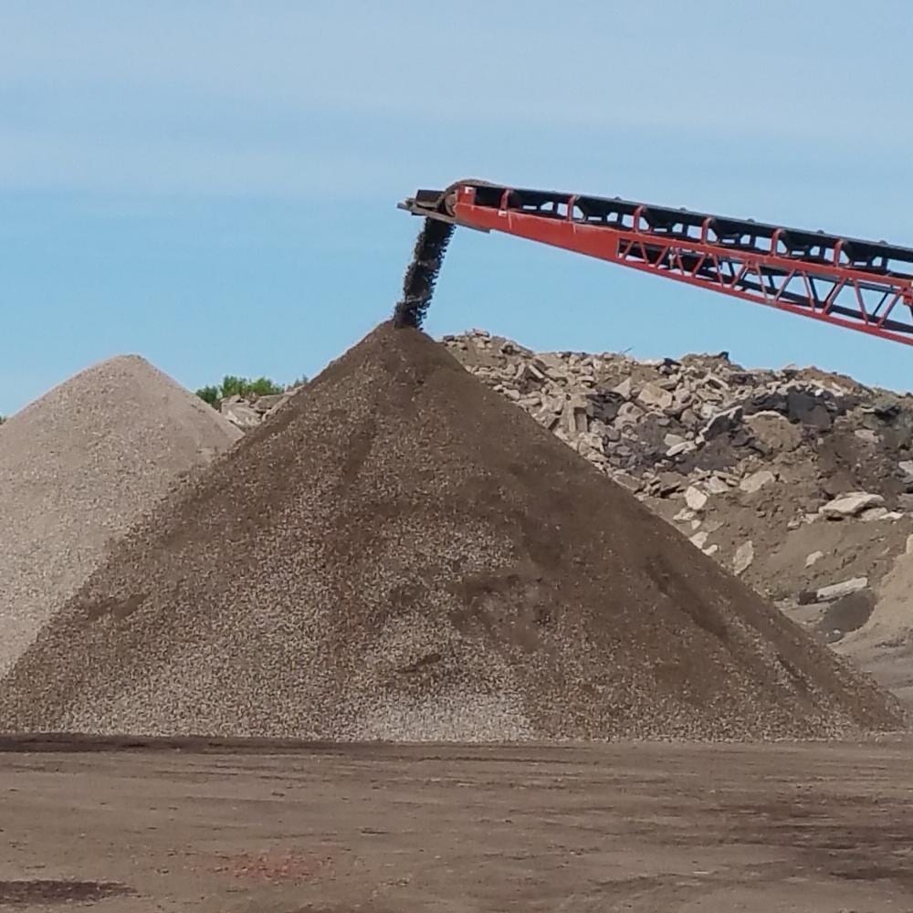 Piling Of Sand — Recycling Services in Medina, MN