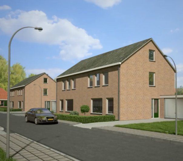 3d animatie van het betreden van een woning