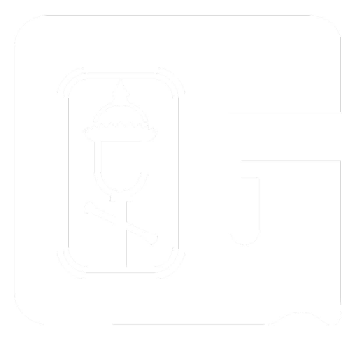 A white background with a few lines on it