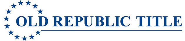 Old Republic Title logo in blue. A circle of stars surrounds the company name.