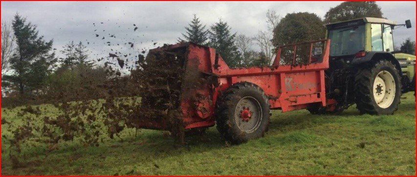 Traditional muck spreading