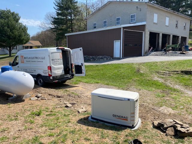 Generator Ready to be Installed in Residential House