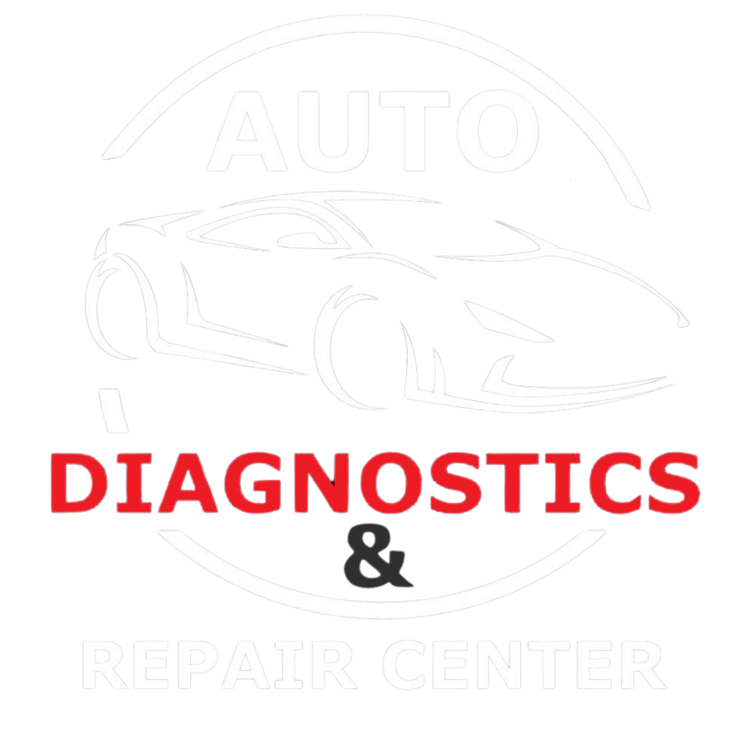 a logo for an auto diagnostics and repair center