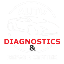a logo for an auto diagnostics and repair center