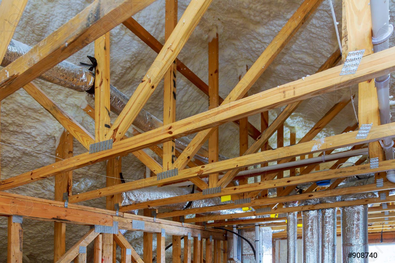 Roof Frame — Pleasant, SC — Artigues Roofing & Restoration