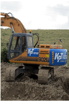 Commercial security - Plymouth, Devon - KPT - digger2