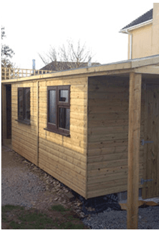 Building services - Plymouth, Devon - KPT - Garden sheds and buildings1