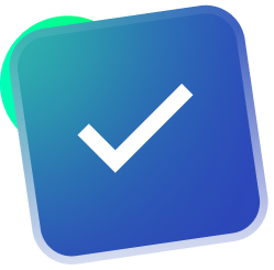 Crosshair icon on a green, rounded square.