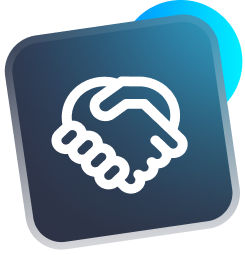 Brown square with white warning triangle and exclamation point.