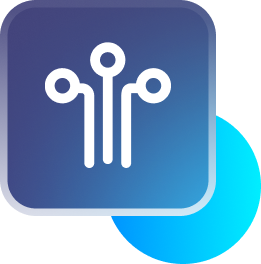 Crosshair icon on a green, rounded square.