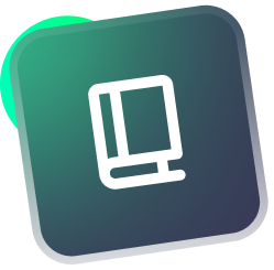 Crosshair icon on a green, rounded square.