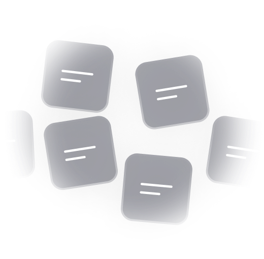 Three dark message boxes with an alert icon, one highlighted by a cursor.