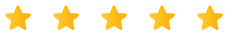 A row of yellow arrows on a white background.