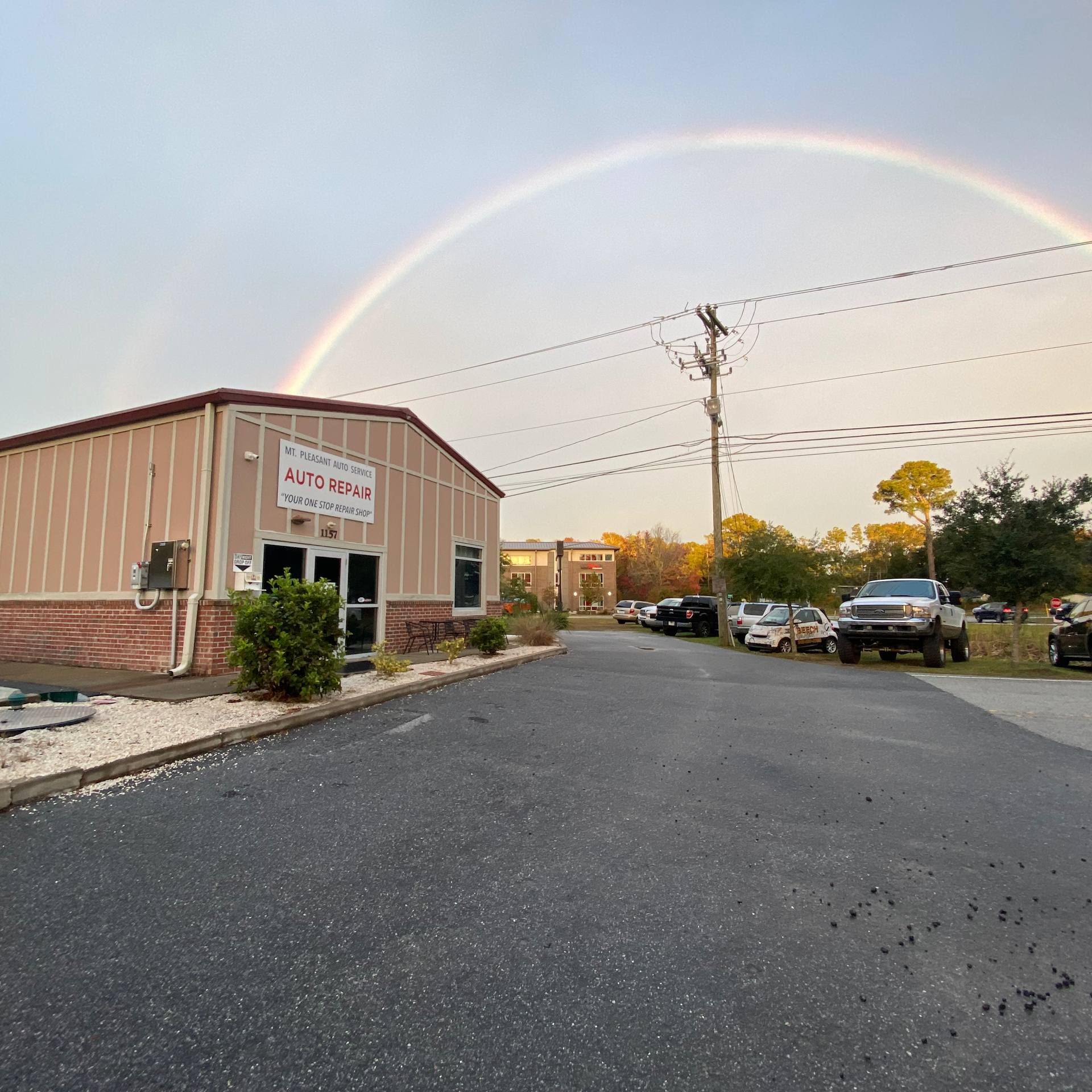 Shop With Rainbow | Mt. Pleasant Auto Service Center