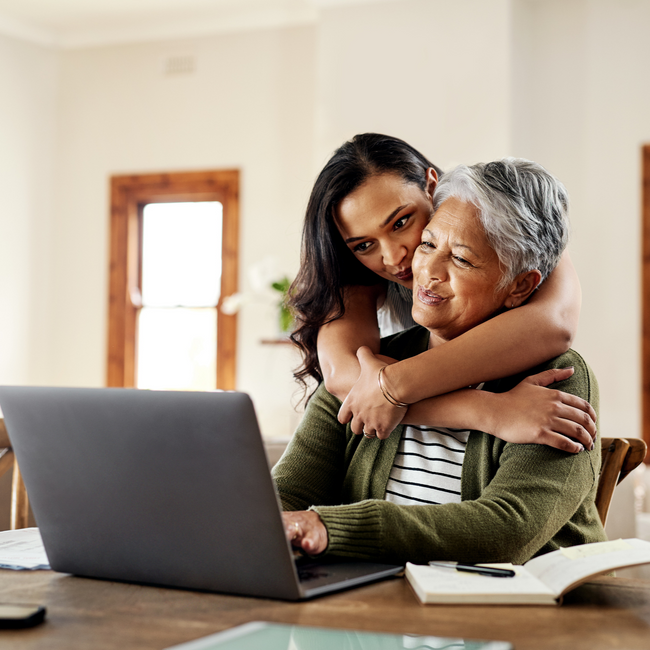 A Young Woman Is Hugging an Older Woman | Redding, CA | A-1 Quality Insurance