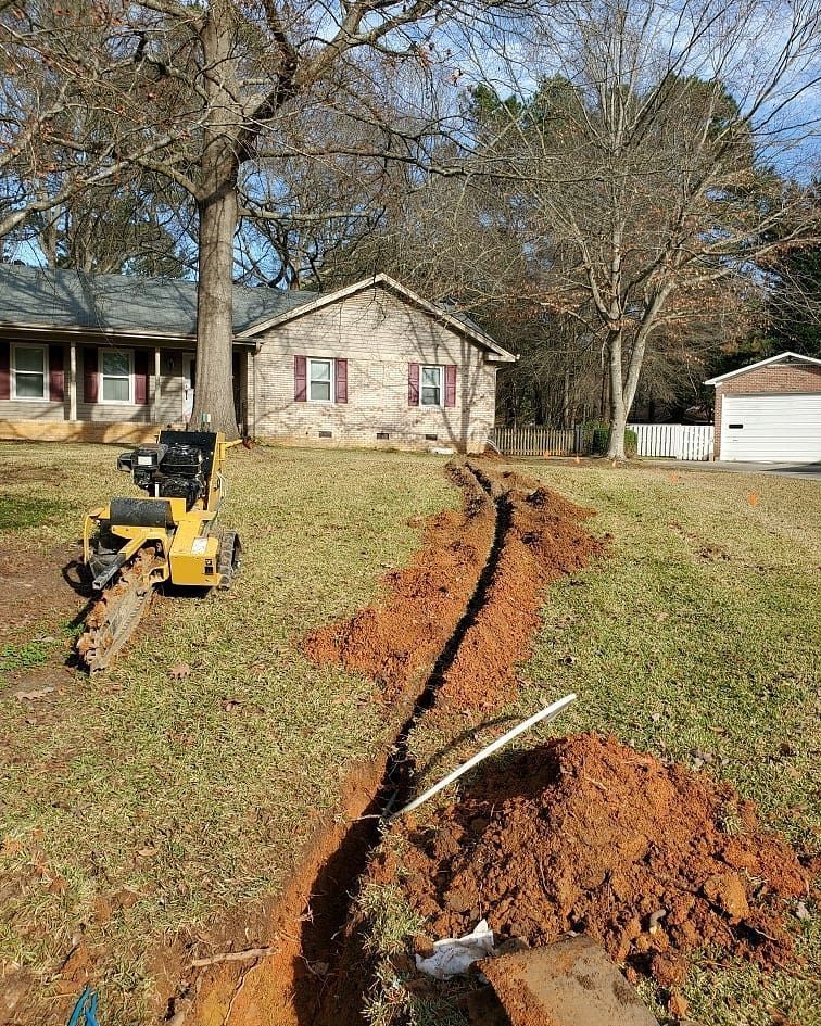 Before trenching 100 feet of water line to replace city water service with upgraded pex-line