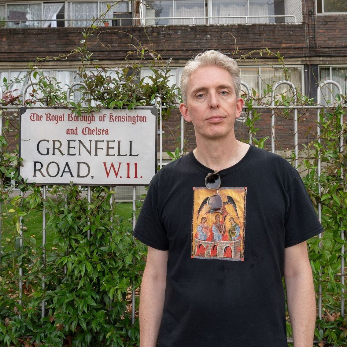 Grenfell campaigner David O'Connell appears in Leasehold the new documentary Leasehold documentary Barry Gardiner