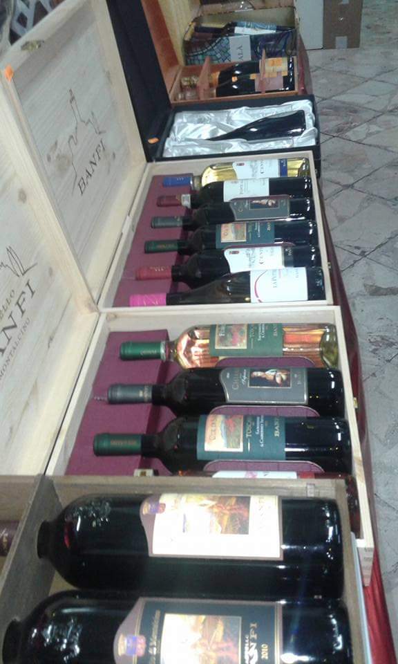 bottiglie di vino in confezioni regalo