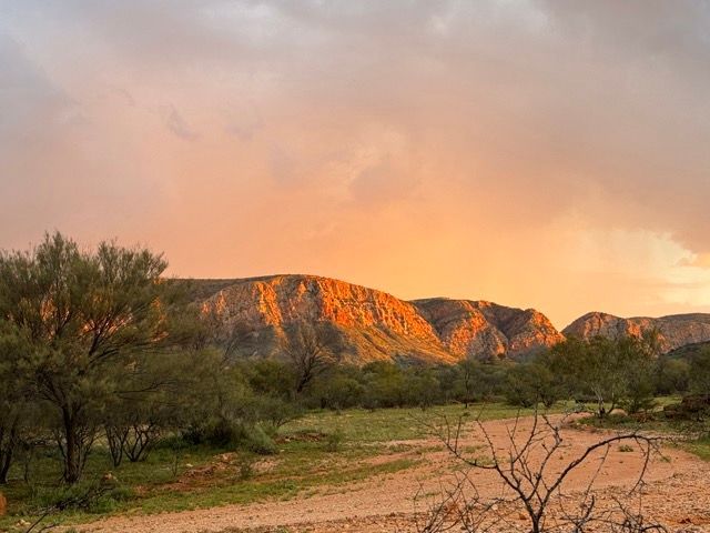 Uluru at sunset — Alice Springs Electrical Services In Araluen, NT
