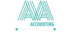 A logo for a company called ava accounting