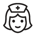 Servizio infermieristico icona