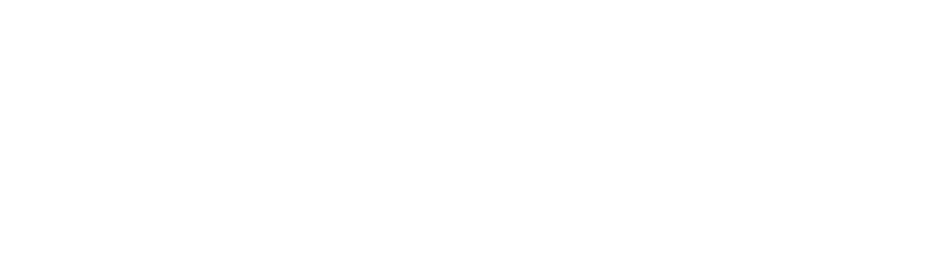 White abstract shape against a white background.