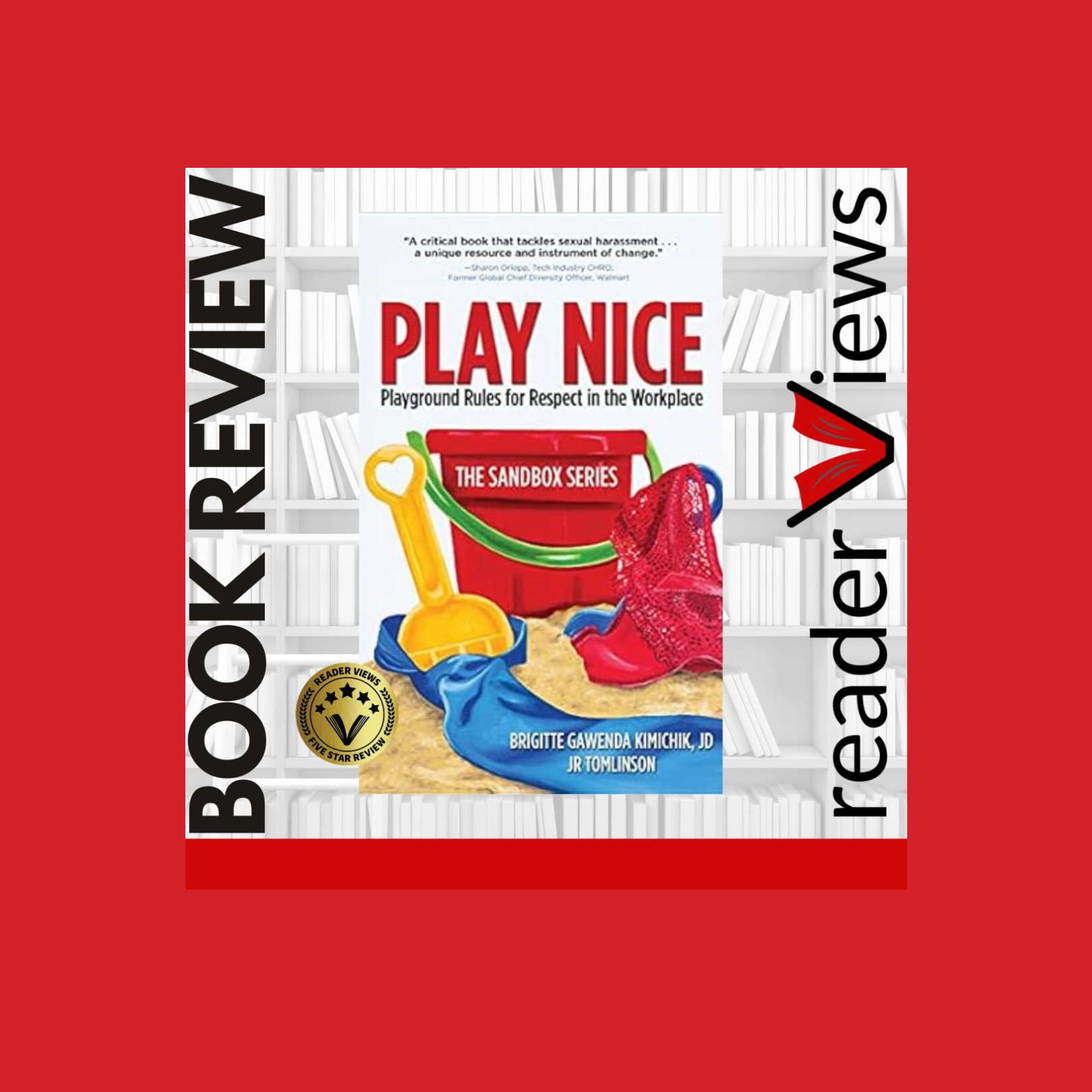 Picture of cover of book Play Nice noting it received a 5 Star Review from Reader Views