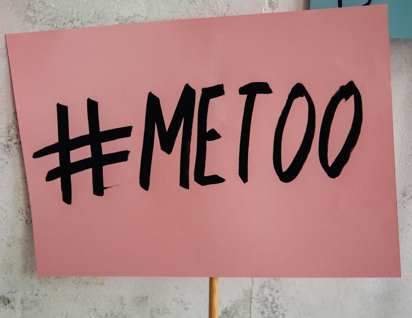 #metoo movement sticky note